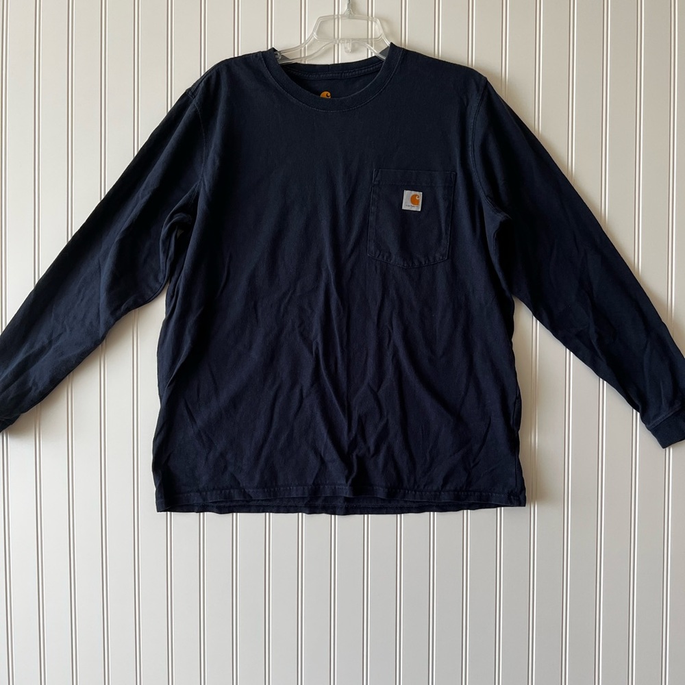Boy's Carhartt Long Sleeve Pocket Tee